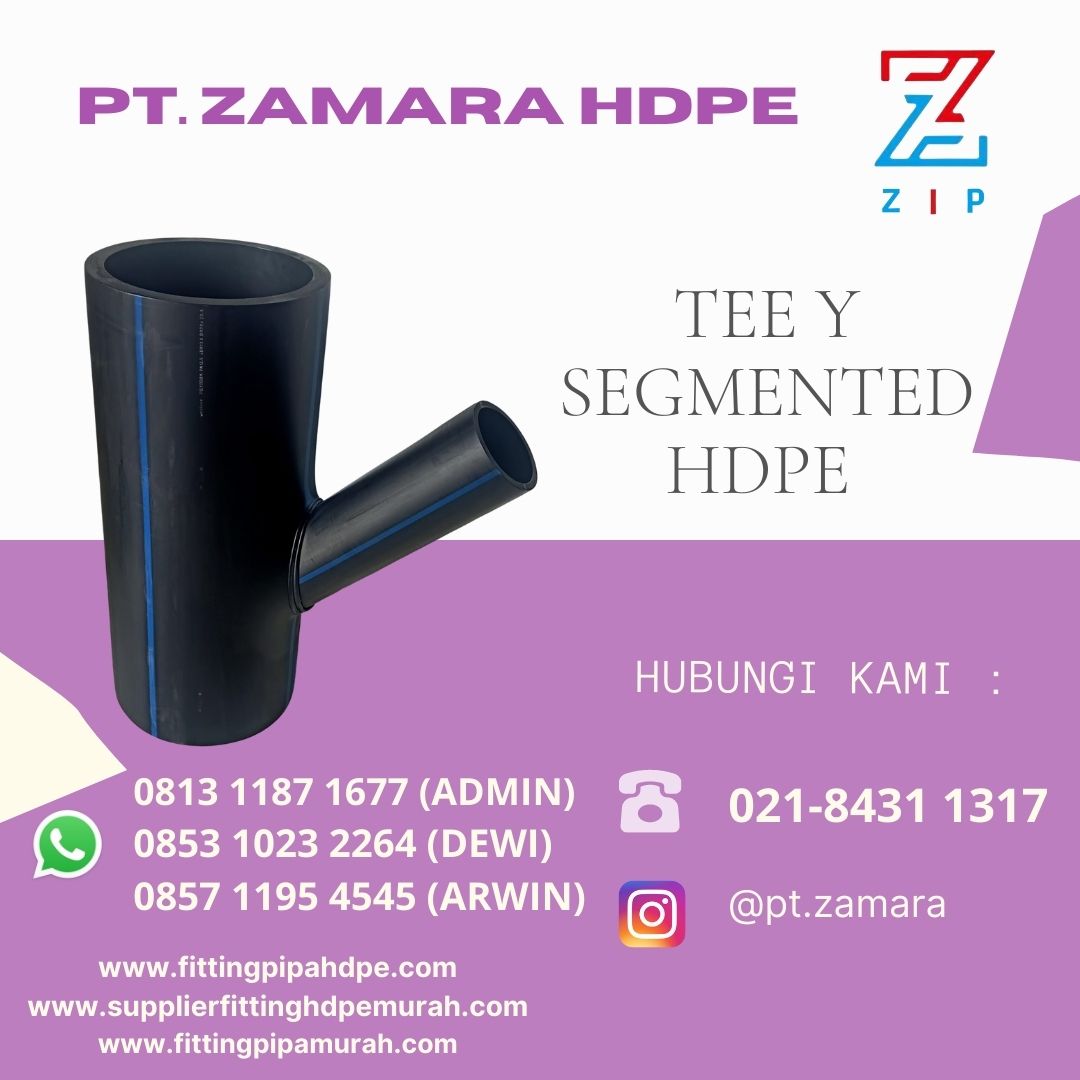 Tee Y Segmented HDPE