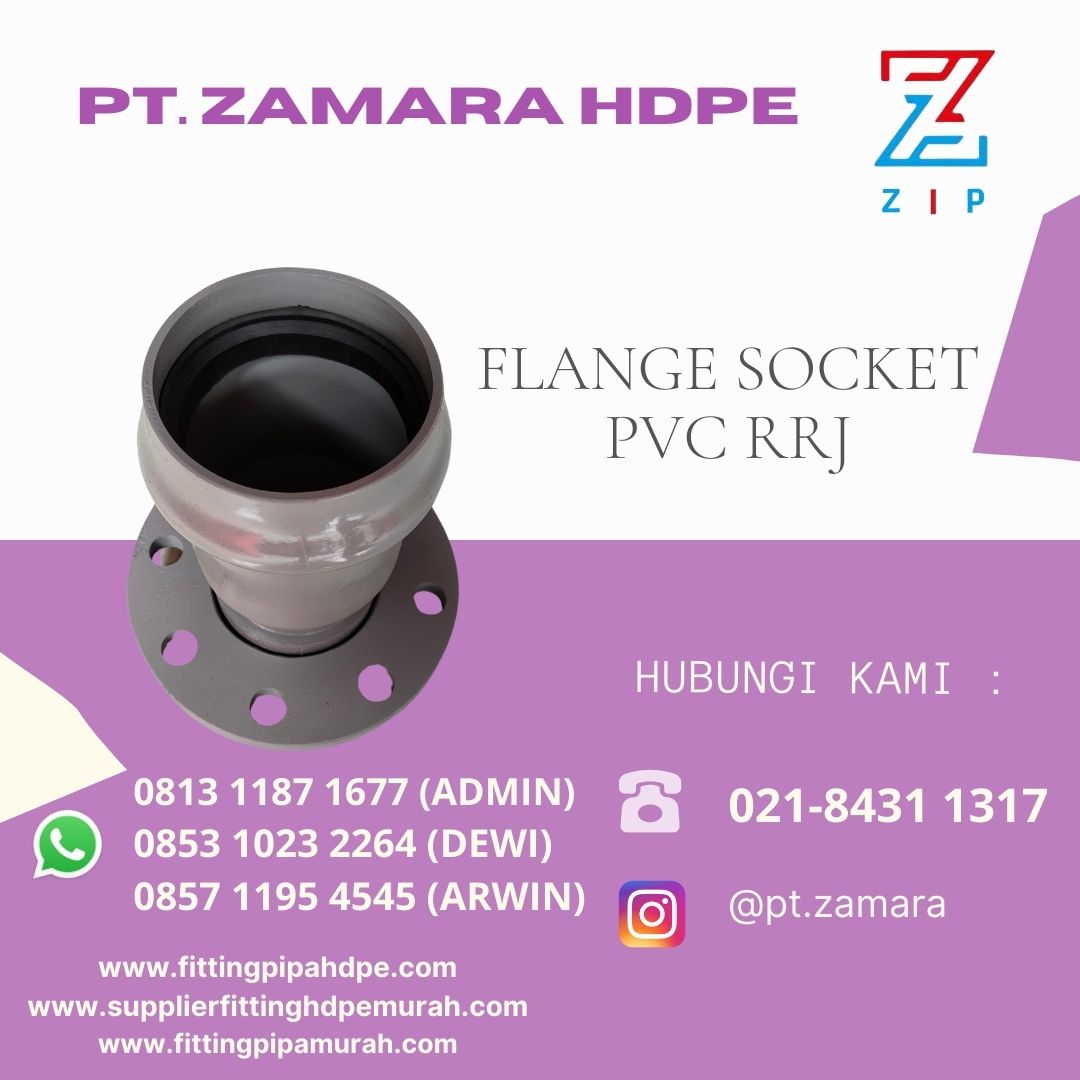 Flange Socket PVC RRJ